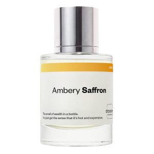 Dossier - Ambery Saffron - Inspired by Baccarat Rouge 540 - Unisex EDP | 1.7 fl oz (50ml) - Dossier Ambery Saffron Eau de Parfum Unisex - Saffron Perfume - Long-Lasting. Vegan & Paraben-Free